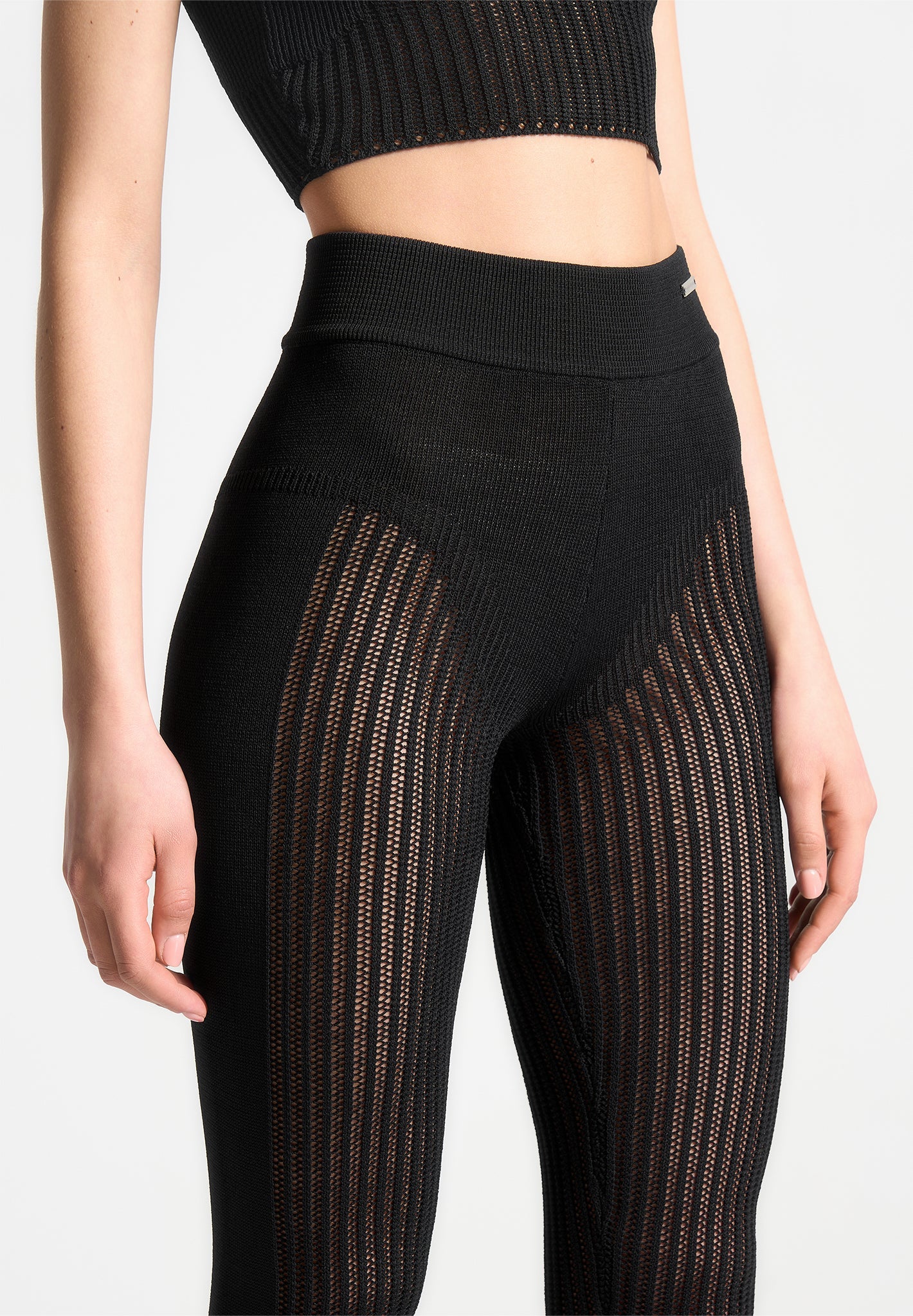 Knit Women's Leggings | High Waisted, Lightweight Comfort Fit