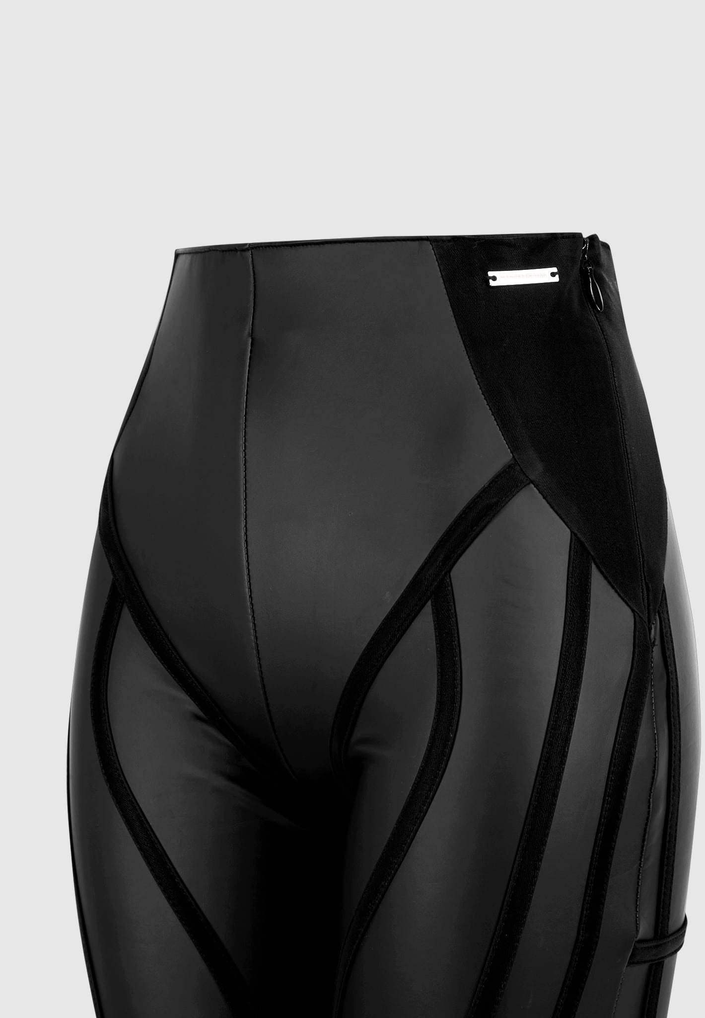 Mira Women's Leggings | Matte Vegan Leather, High Waisted