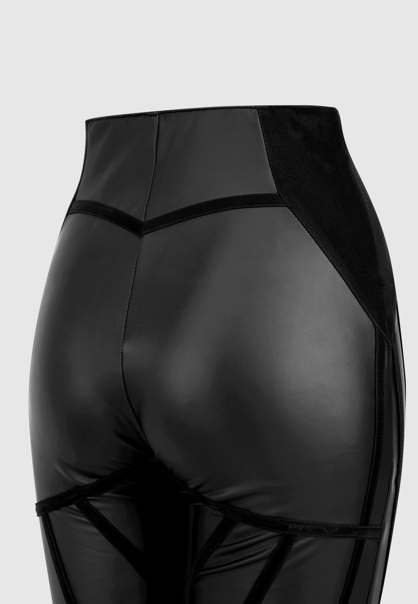 Mira Women's Leggings | Matte Vegan Leather, High Waisted